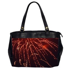 Fireworks Red Orange Yellow Oversize Office Handbag (2 Sides) by Bajindul