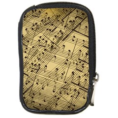 Music Nuts Sheet Compact Camera Leather Case