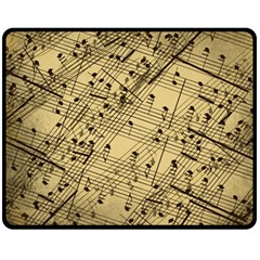 Music Nuts Sheet Fleece Blanket (medium) 