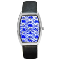 Cut Glass Beads Barrel Style Metal Watch by essentialimage