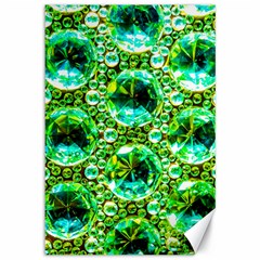 Cut Glass Beads Canvas 12  X 18  by essentialimage