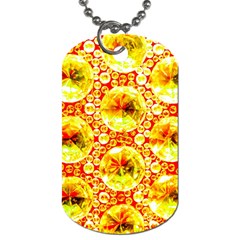 Cut Glass Beads Dog Tag (one Side) by essentialimage