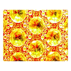 Cut Glass Beads Double Sided Flano Blanket (large)  by essentialimage