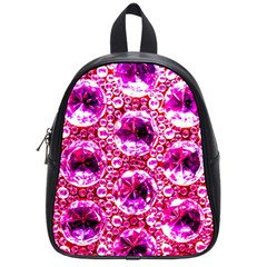 Cut Glass Beads School Bag (small)