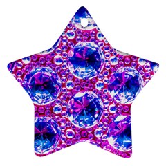 Cut Glass Beads Star Ornament (two Sides) by essentialimage