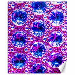 Cut Glass Beads Canvas 16  X 20  by essentialimage