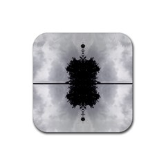 Cloud Island With A Horizon So Clear Rubber Coaster (square)  by pepitasart