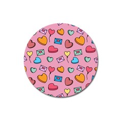 Candy Pattern Magnet 3  (round) by Sobalvarro