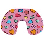 Candy Pattern Travel Neck Pillow Front