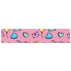 Candy Pattern Small Flano Scarf