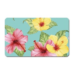 Hibiscus Magnet (rectangular) by Sobalvarro