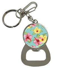 Hibiscus Bottle Opener Key Chain by Sobalvarro