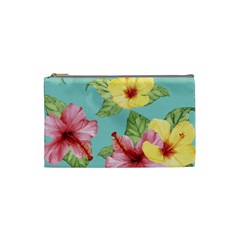 Hibiscus Cosmetic Bag (small) by Sobalvarro