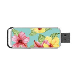 Hibiscus Portable Usb Flash (two Sides) by Sobalvarro