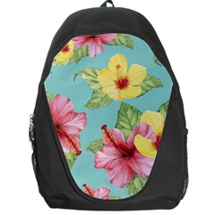 Hibiscus Backpack Bag by Sobalvarro