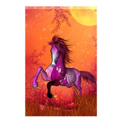 Wonderful Fantasy Horse In A Autumn Landscape Shower Curtain 48  X 72  (small)  by FantasyWorld7