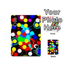 Spots 2222 Black Playing Cards 54 Designs (mini) by impacteesstreetwearsix
