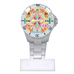 Floral Plastic Nurses Watch by ABjCompany