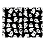 Cute Kawaii Ghost pattern Double Sided Flano Blanket (Mini)  35 x27  Blanket Back