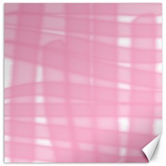 Pink Ribbon Canvas 20  X 20  by snowwhitegirl