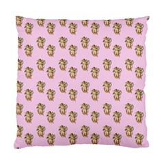 Angel Cherub Pink Standard Cushion Case (two Sides) by snowwhitegirl