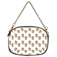 Angel Cherub White Chain Purse (one Side)