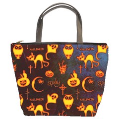 Funny Halloween Design Bucket Bag by FantasyWorld7