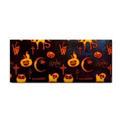 Funny Halloween Design Hand Towel by FantasyWorld7