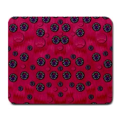 The Dark Moon Fell In Love With The Blood Moon Decorative Large Mousepads by pepitasart