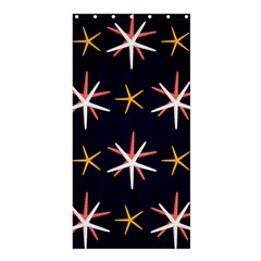 Sea Stars Pattern Sea Texture Shower Curtain 36  X 72  (stall) 