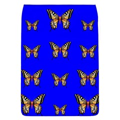 Butterfly Pattern Blue Insects Removable Flap Cover (l)