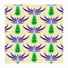 Thistles Purple Flora Flowering Medium Glasses Cloth (2 Sides)