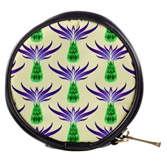 Thistles Purple Flora Flowering Mini Makeup Bag