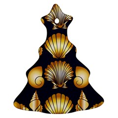 Snails See Shells Golden Ornament (christmas Tree) 