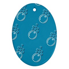 Bubble Group Pattern Abstract Ornament (oval) by Vaneshart