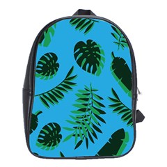 Tropical Leaves Nature School Bag (xl)