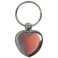 Texture Digital Painting Digital Art Key Chain (heart) by Vaneshart