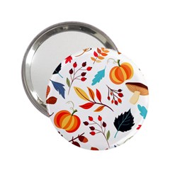 Pattern Pumpkins Autumn 2 25  Handbag Mirrors