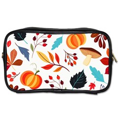 Pattern Pumpkins Autumn Toiletries Bag (two Sides)