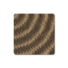 Texture Butterfly Skin Waves Square Magnet by Vaneshart