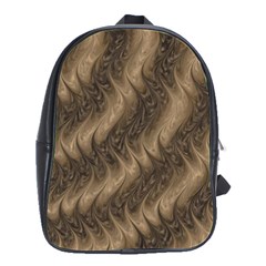 Texture Butterfly Skin Waves School Bag (large) by Vaneshart