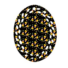 Abstract Pattern Oval Filigree Ornament (two Sides)