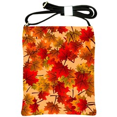 Wallpaper Background Autumn Fall Shoulder Sling Bag