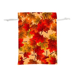 Wallpaper Background Autumn Fall Lightweight Drawstring Pouch (s) by Vaneshart