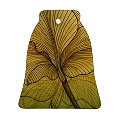 Leaves Design Pattern Nature Ornament (bell)