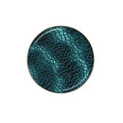 Texture Glass Network Glass Blue Hat Clip Ball Marker (4 pack)