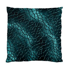 Texture Glass Network Glass Blue Standard Cushion Case (One Side)