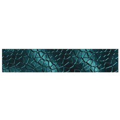 Texture Glass Network Glass Blue Small Flano Scarf