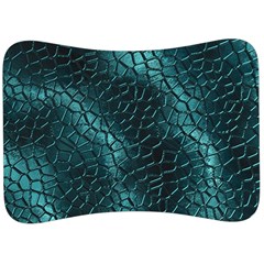 Texture Glass Network Glass Blue Velour Seat Head Rest Cushion