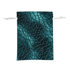 Texture Glass Network Glass Blue Lightweight Drawstring Pouch (m) by Vaneshart